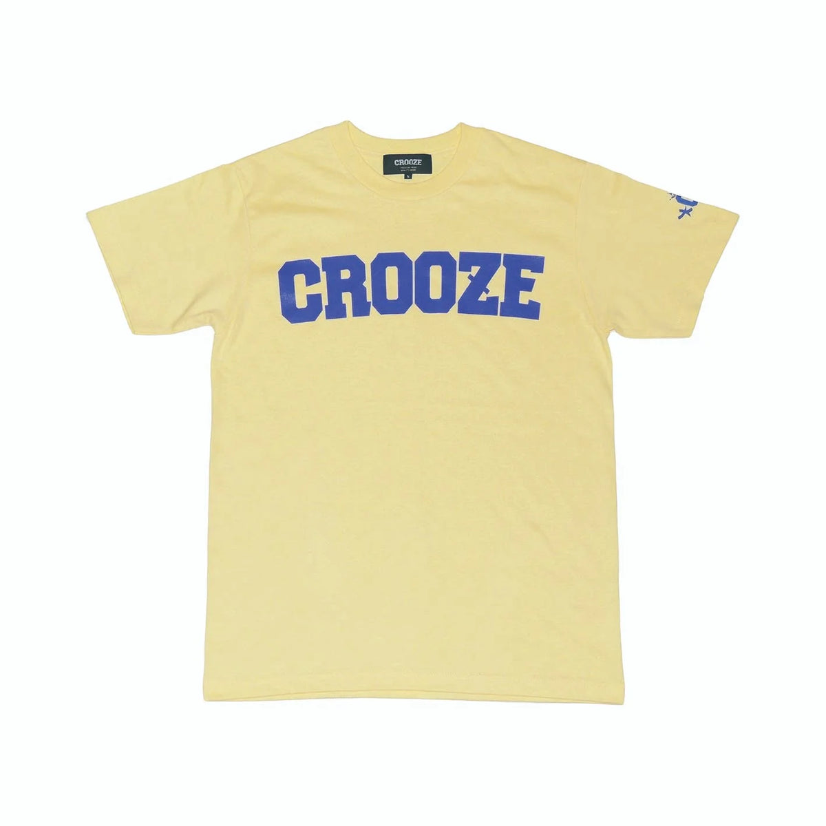 CROOZE Classic Logo Tee -ライトイエロー