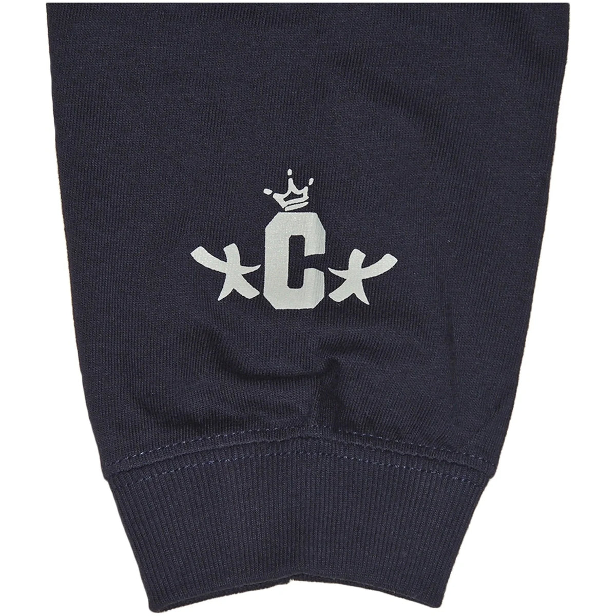 CROOZE Script Long Sleeve Tee -ネイビー