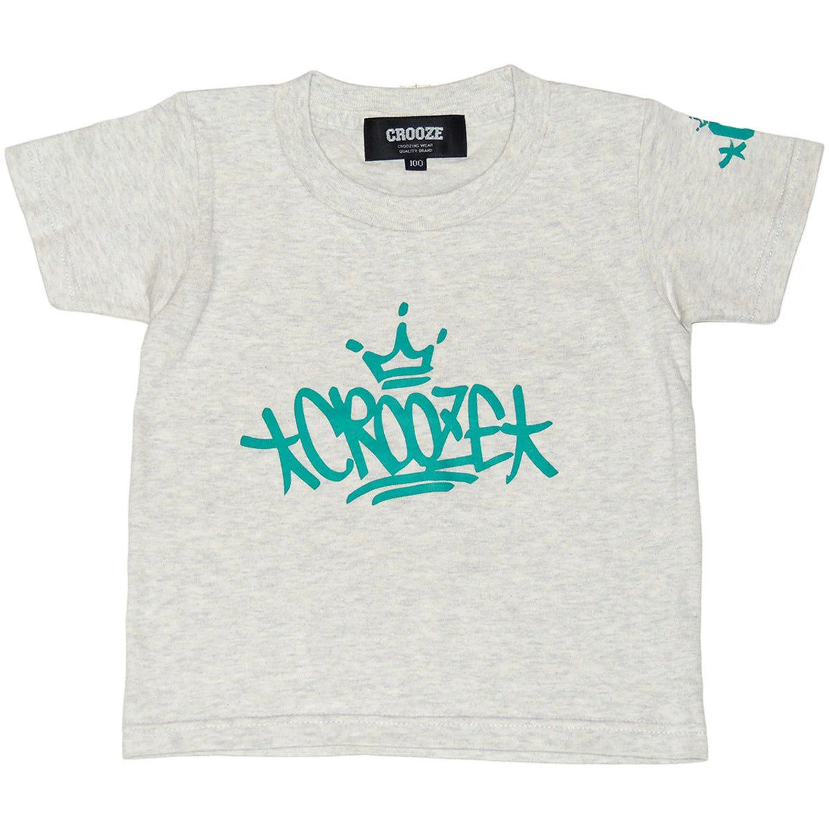 CROOZE Kid's Tag Tee -オートミール