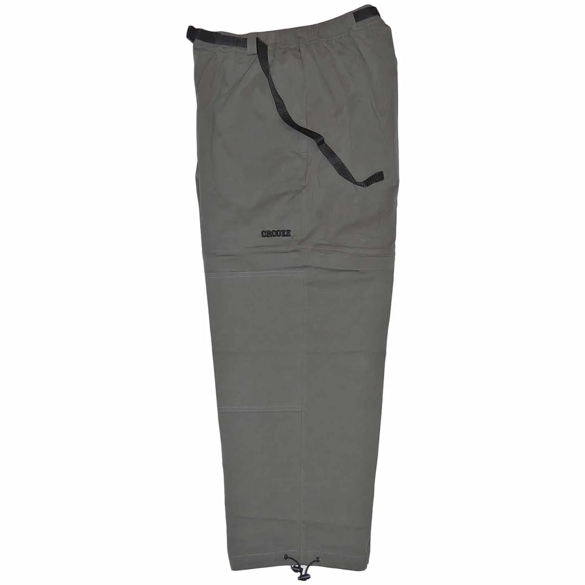 CROOZE Classic Logo Convertible Pant -チャコール
