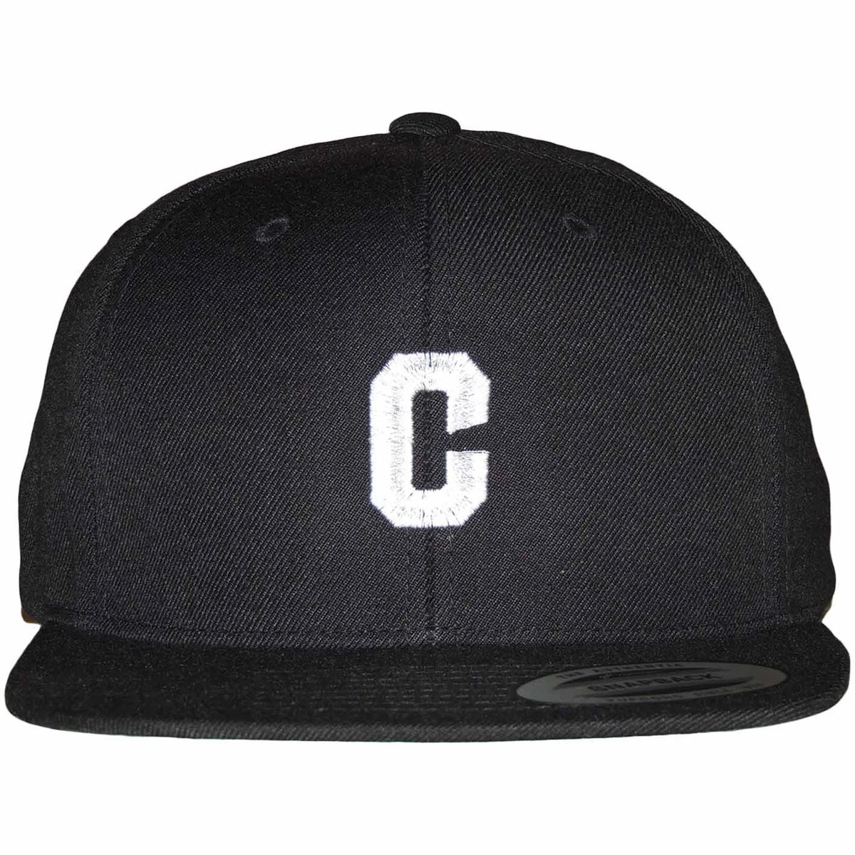 CROOZE C Logo Snapback -ブラック