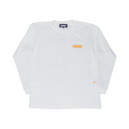 CROOZE Classic Long Sleeve Tee -ホワイト