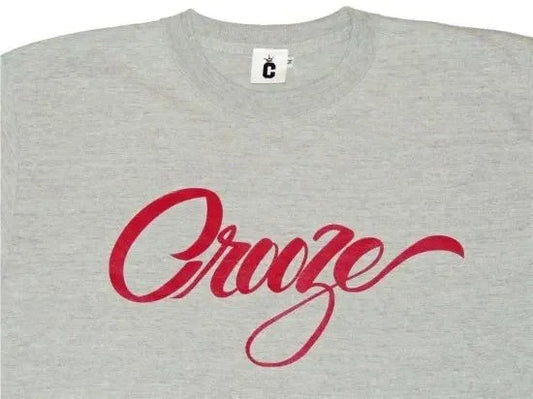 CROOZE Script Tee -グレー