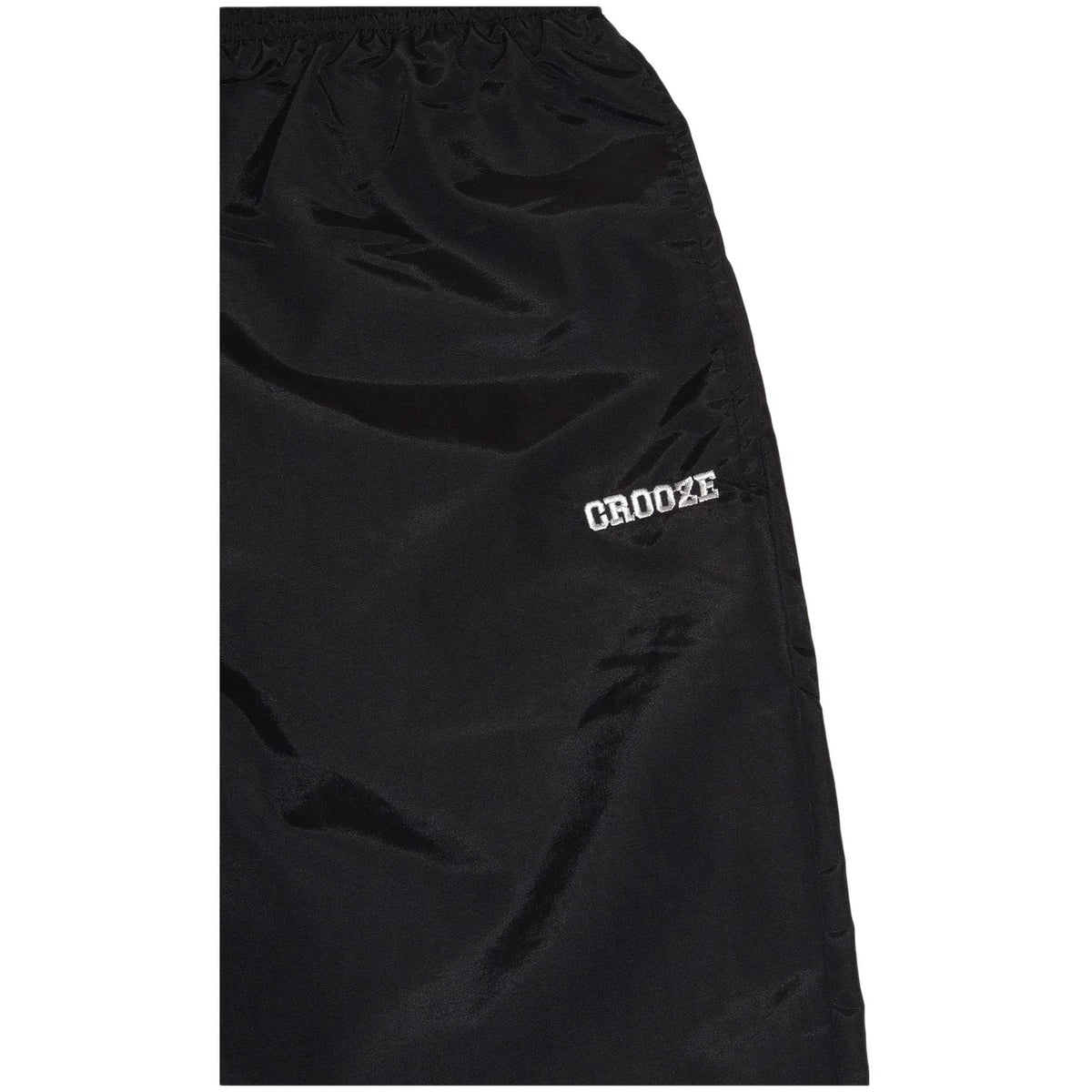 CROOZE Classic Nylon Track Pants -ブラック