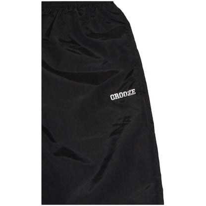 CROOZE Classic Nylon Track Pants -ブラック