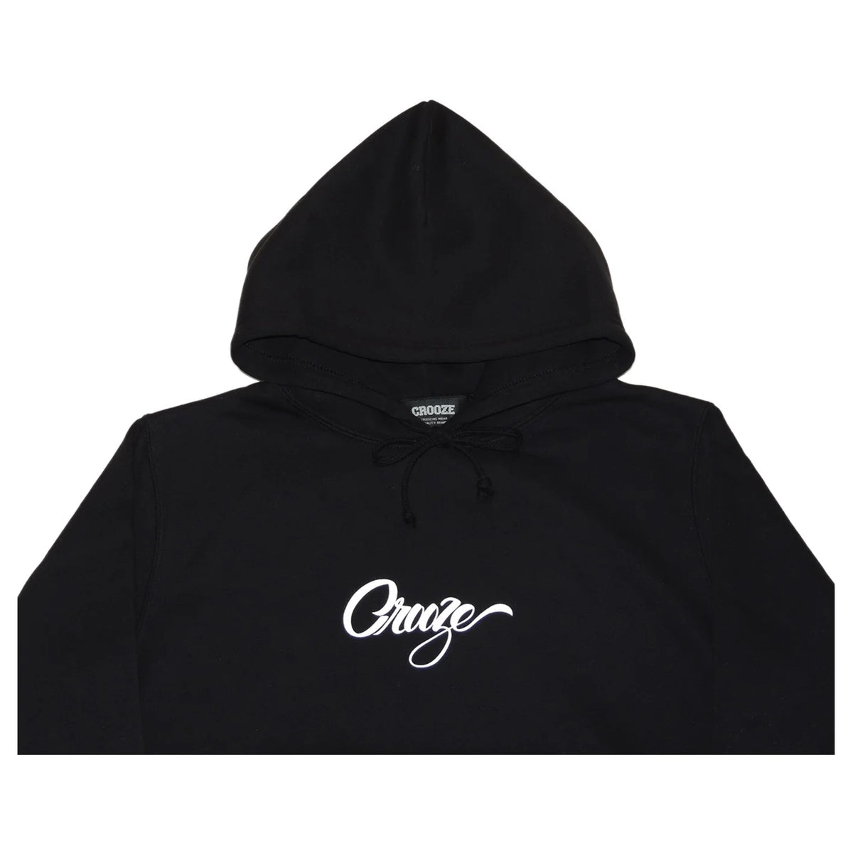 CROOZE Script Logo Hoodie -ブラック