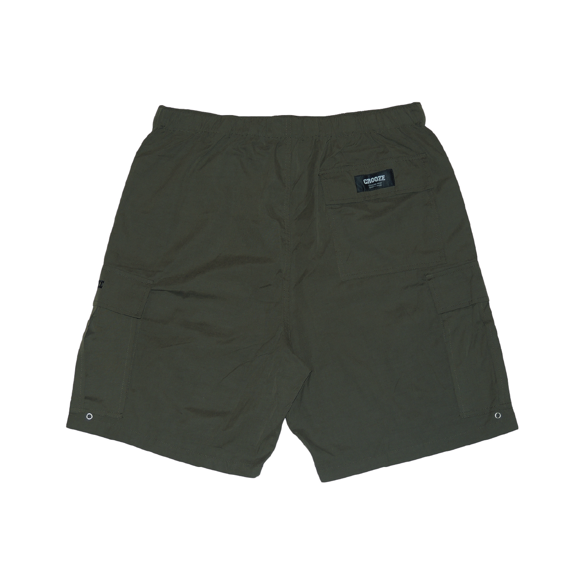CROOZE Nylon Cargo Shorts -オリーブ