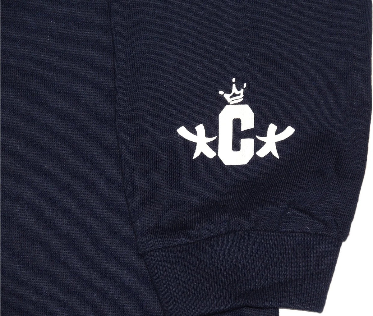 CROOZE Classic Long Sleeve Tee -ネイビー