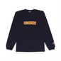 CROOZE Classic Logo Long Sleeve Tee -ネイビー