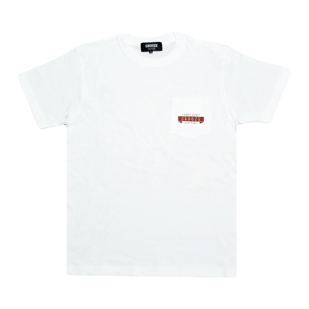 CROOZE x Drue Egg Pocket Tee -ホワイト