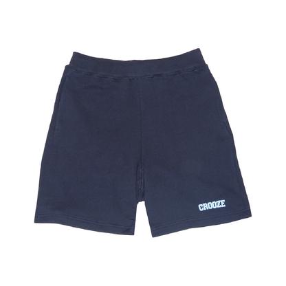 CROOZE Classic Logo Sweat Shorts -ネイビー