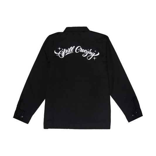 CROOZE Still Crooing Coaches Jacket -ブラック