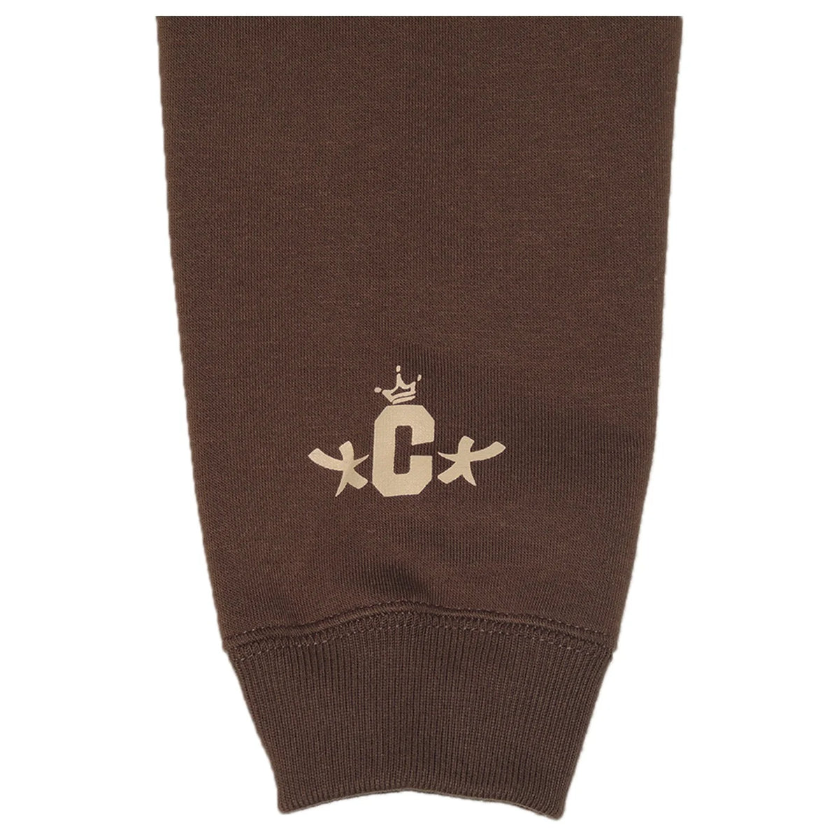 CROOZE Script Logo Hoodie -ブラウン