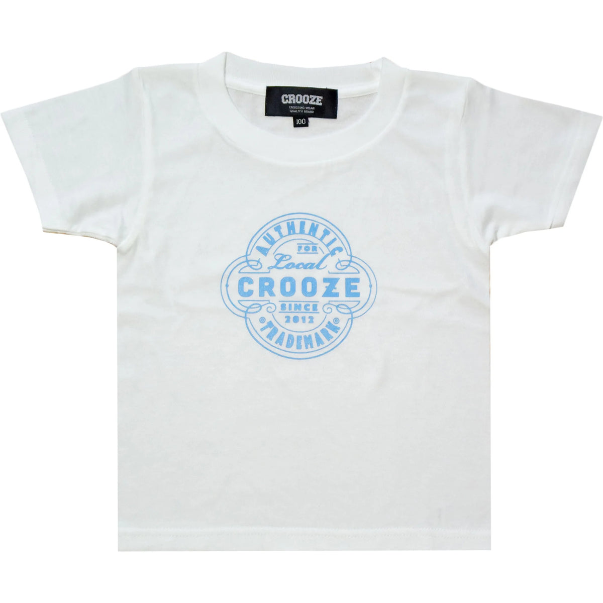 CROOZE Kid's Trade Mark Tee -ホワイト