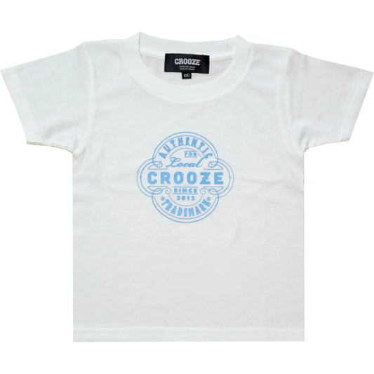 CROOZE Kid's Trade Mark Tee -ホワイト
