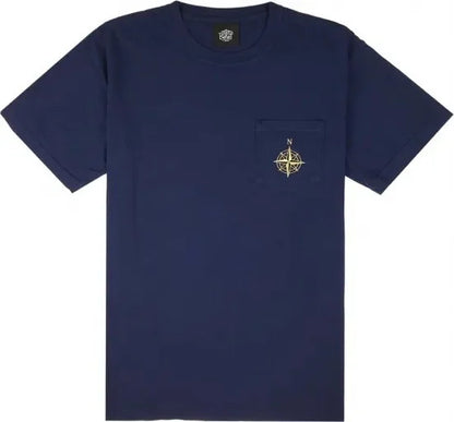 Belief NYC Compass Pocket Tee -ネイビー