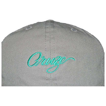 CROOZE Script Logo Cap -グレー