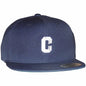 CROOZE C Logo Snapback -ネイビー