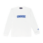 CROOZE Classic Logo Long Sleeve Tee -ホワイト