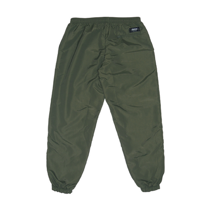 CROOZE Classic Nylon Track Pants -アーミーグリーン