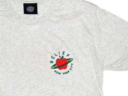 Belief NYC City Space Tee -アッシュヘザー