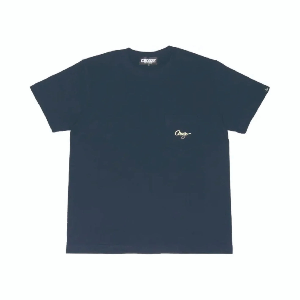 CROOZE Script Pocket -Tee -ネイビ
