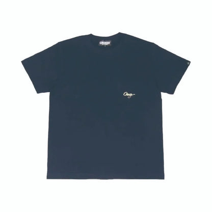 CROOZE Script Pocket -Tee -ネイビ
