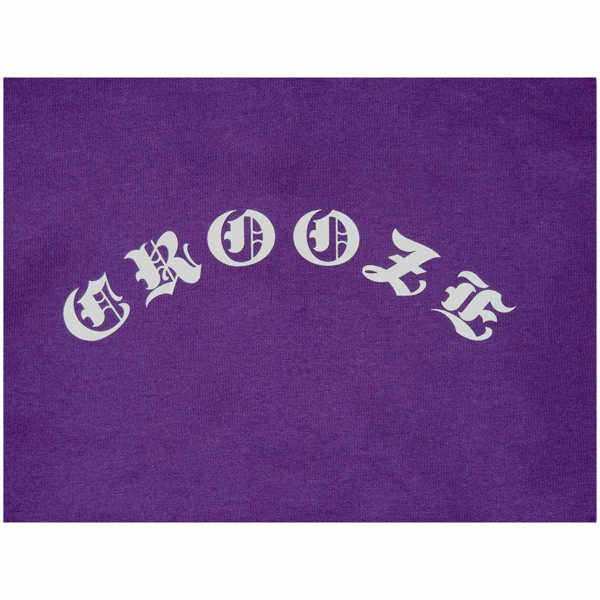 CROOZE Old English Logo Hoodie -パープル