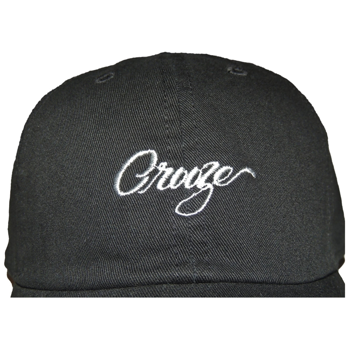 CROOZE Script Logo Cap -ブラック