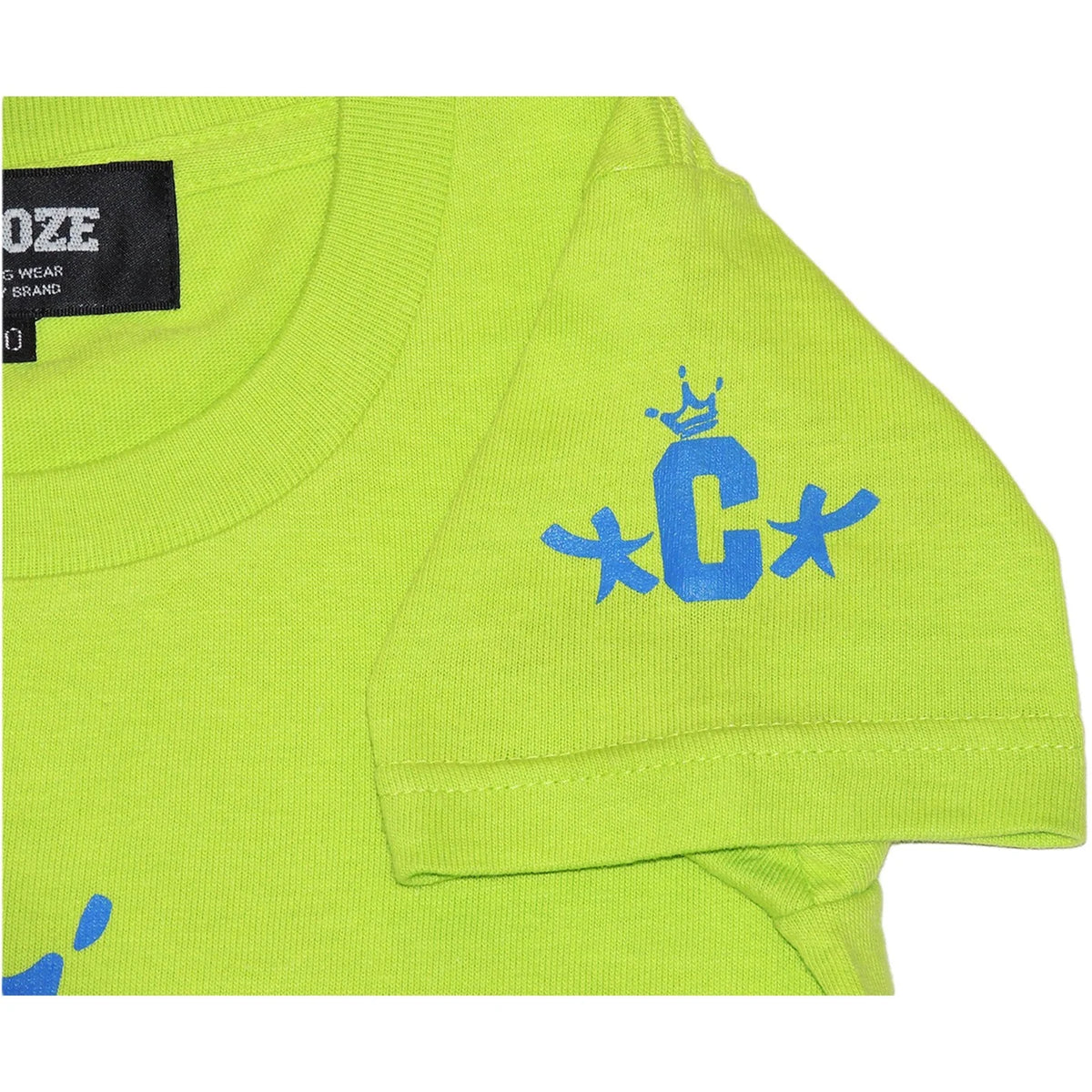 CROOZE Kid's Tag Tee -ライトグリーン