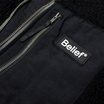 Belief NYC Arctic Zip Fleece -ブラック