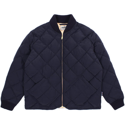 Belief NYC Diamond Quilted Jacket -ネイビー