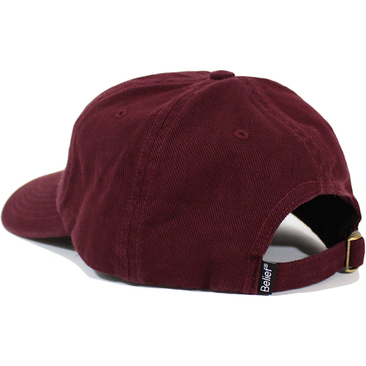 Belief NYC NY Script Cap -マルーン