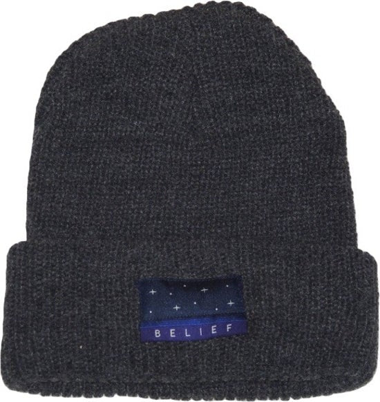 Belief NYC Galaxy Beanie -チャコール